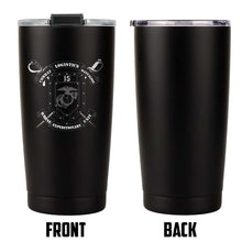 Load image into Gallery viewer, Combat Logistics Battalion-15 (CLB-1) USMC Stainless Steel Marine Corps 20 Oz Tumbler
