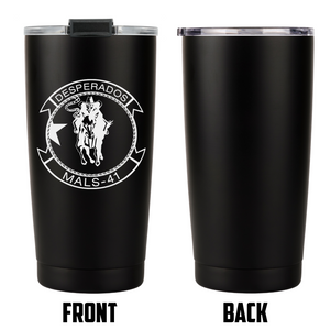 MALS-41 USMC Unit Logo Tumblers- 20 OZ