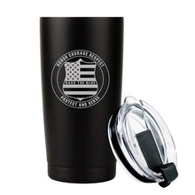 Load image into Gallery viewer, 20oz Police Officer Insulated Stainless Steel Tumbler
