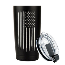 Load image into Gallery viewer, 20 oz American Flag Insulated Stainless Steel Tumbler
