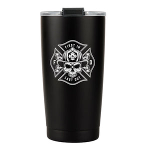 20oz Firefighter Insulated Stainless Steel Tumbler