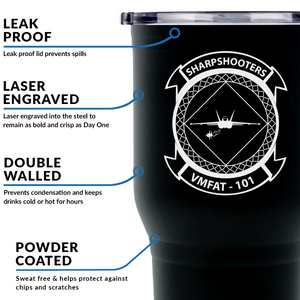 VMFAT 101 USMC Tumbler-Great USMC Gift Idea