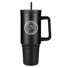 Load image into Gallery viewer, 40oz Proud Marine Family Tumbler - Round Design
