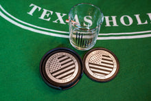 Load image into Gallery viewer, American Flag Coasters Set
