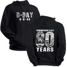 Load image into Gallery viewer, Limited Edition D - Day 80th Anniversary Hoodie
