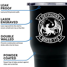 Load image into Gallery viewer, MWSS-174 Unit Logo 30 Oz Laser Engraved Tumbler
