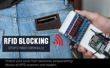 Load image into Gallery viewer, Genuine Leather RFID Blocking Wallet
