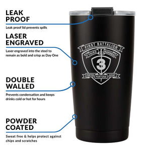 USMC 20oz Tumbler USMC Ball gift Marine Corps Birthday Ball gift ideas