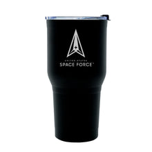 Load image into Gallery viewer, 30 oz Space Force Tumbler Space Force yeti decal Vacuum Insulated Stainless Steel USSF coffee cup Space Force Gift Space Force gifts
