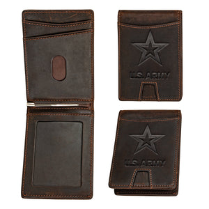 Army Leather RFID Blocking Wallet