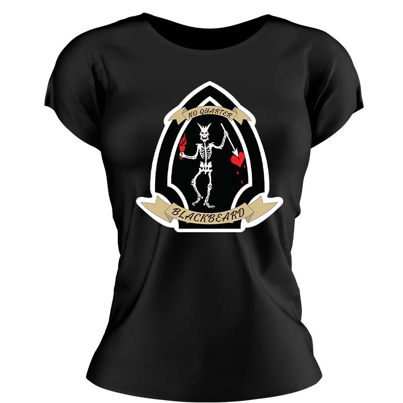 Bravo Company First Battalion Second (1/2) Marines USMC Unit ladie's T-Shirt, Bravo Co 1/2 USMC Unit logo, USMC gift ideas for women, Marine Corp gifts for women 1st Battalion 2nd Marines Bravo Company 