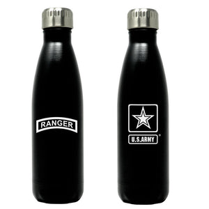 17oz Army Ranger Stainless Steel Water Bottle