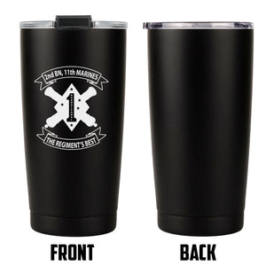 2nd Bn 11th Marines 20 oz Tumbler