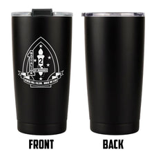 Load image into Gallery viewer, 1st Battalion 2nd Marines logo tumbler, 1st Battalion 2nd Marines coffee cup, 1st Battalion 2d Marines USMC, Marine Corp gift ideas, USMC Gifts for women
