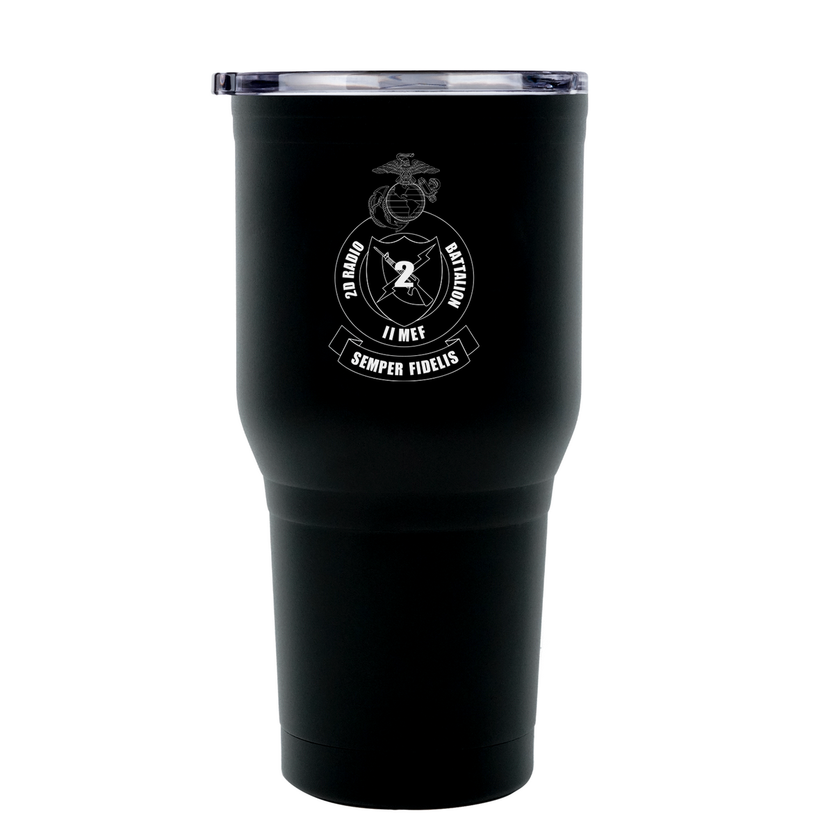 2D Radio Bn USMC Tumbler-Insulated Coffee Cup - Marine Corps Gifts ...