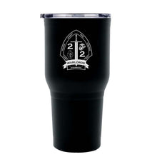 Load image into Gallery viewer, 2d Battalion 2nd Marines (2/2) USMC Unit logo tumbler, Second Battalion Second Marines coffee cup, Second Battalion Second Marines USMC, Marine Corp gift ideas, USMC Gifts for women 30 Oz Tumbler
