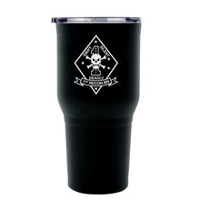 Load image into Gallery viewer, 1st Reconnaissance Bn USMC Stainless Steel Marine Corps Tumbler - 30 oz
