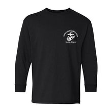 Load image into Gallery viewer, 2nd Battalion 4th Marines Long Sleeve T-Shirt, 2/4 unit t-shirt, USMC 2/4, 2nd Battalion 4th Marines t-shirt, 2d Battalion 4th Marines Long Sleeve Black T-Shirt
