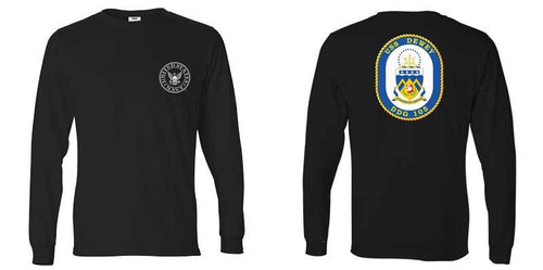 USS Dewey Long Sleeve T-Shirt, DDG-105 t-shirt, DDG-105