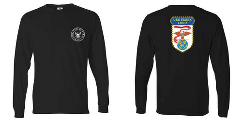 USS Essex Long Sleeve T-Shirt, LHD-2 t-shirt, LHD-2