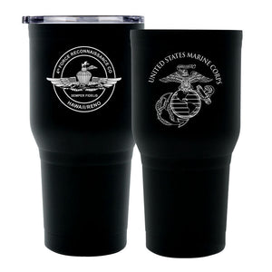 4th Force Reconnaissance Battalion Unit Logo Laser Engraved 30 Oz Tumbler