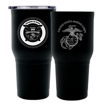Load image into Gallery viewer, 3D Marine Logistics Group (3D MLG) USMC Stainless Steel Marine Corps Tumbler
