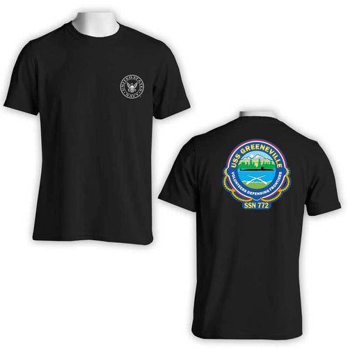 USS Greeneville T-Shirt, Submarine, SSN 772, SSN 772 T-Shirt, US Navy T-Shirt, US Navy Apparel