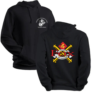 Fox Co 2nd Battalion 14th Marines Unit Hoodie