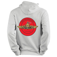 Load image into Gallery viewer, Force Recon Unit Logo Heather Grey Sweatshirt, Force Reconnaissance Unit Logo Heather Grey Hoodie
