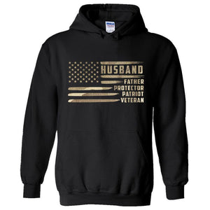 American Flag Veteran Hoodie