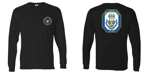 USS Leyte Gulf Long Sleeve T-Shirt, US Navy T-Shirt, US Navy Apparel, CG 55, CG 55 T-Shirt