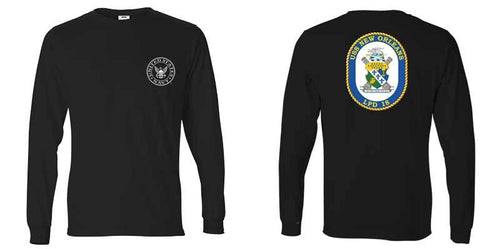 USS New Orleans Long Sleeve T-Shirt, LPD-18