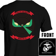 Load image into Gallery viewer, MACS-2 USMC Unit T-Shirt-
