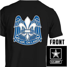 Load image into Gallery viewer, 82nd Airborne US Army Unit T-Shirt, 82nd Airborne logo, US Army gift ideas for men, Army gifts men or women 82nd Airborne 82nd Airborne Division 
