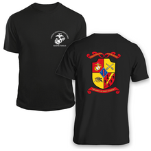 Load image into Gallery viewer, 5th Bn 11th Marines USMC Unit T-Shirt, 5/11 USMC Unit Logo, USMC gift ideas for men, Marine Corp gifts men or women Fifth Battalion Eleventh Marines
