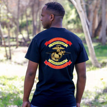 Load image into Gallery viewer, Second Supply Battalion USMC Unit T-Shirt, 2d Supply Bn USMC Unit Logo, USMC gift ideas for men, Marine Corp gifts men or women
