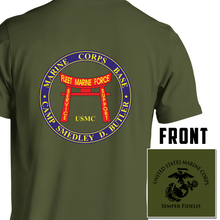 Load image into Gallery viewer, Marine Corps Base Camp Smedley D. Butler Unit T-Shirt
