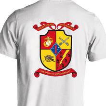 Load image into Gallery viewer, 5th Bn 11th Marines USMC Unit T-Shirt, 5/11 USMC Unit Logo, USMC gift ideas for men, Marine Corp gifts men or women Fifth Battalion Eleventh Marines
