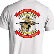 Load image into Gallery viewer, Second Supply Battalion USMC Unit T-Shirt, 2d Supply Bn USMC Unit Logo, USMC gift ideas for men, Marine Corp gifts men or women
