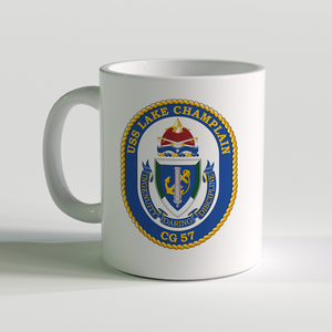 USS Lake Chaplain Coffee Mug, USS Lake Chaplain, CG 57