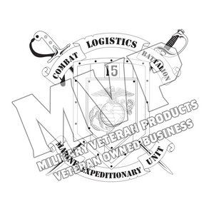 Combat Logistics Battalion 15 Unit Logo, CLB-15 USMC Unit Logo