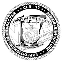 Load image into Gallery viewer, Combat Logistics Regiment 17 Unit Logo, CLR-17 USMC Unit Logo
