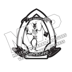 Bravo Company 1st Battalion 2nd Marines Blackbeard USMC Unit Logo