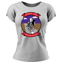 Load image into Gallery viewer, Marine Wing Support Squadron 473 USMC Unit ladie&#39;s T-Shirt, MWSS-473  Marines, USMC gift ideas for women, Marine Corp gifts for women MWSS-473 Marines
