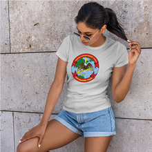 Load image into Gallery viewer, I Marine Expeditionary Force (IMEF), IMEF USMC Unit ladie&#39;s T-Shirt, IMEF USMC Unit logo, USMC gift ideas for women, Marine Corp gifts for women IMEF
